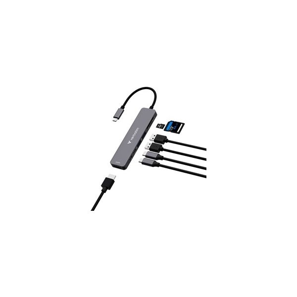Verbatim USB-C Essentials Multiport Hub 7 portar