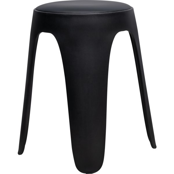 Octopus pall i plast, svart