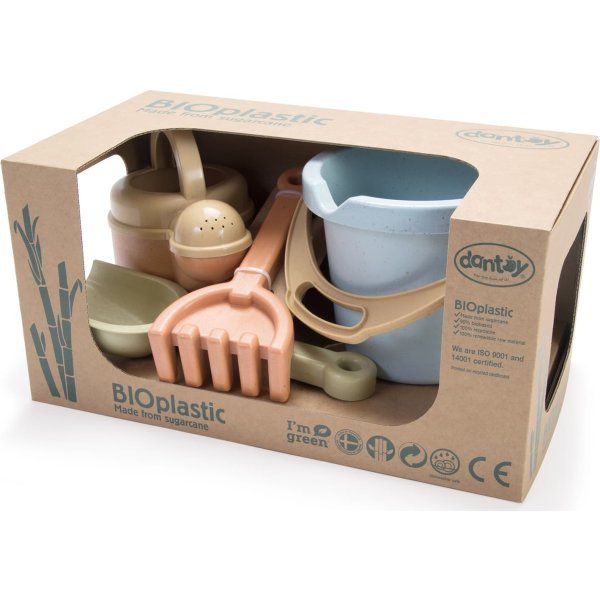 Dantoy BIO plast sand set, 4 delar