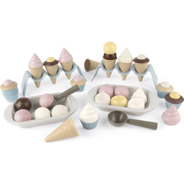 Dantoy BIO cupcake- och glasset, 54 delar