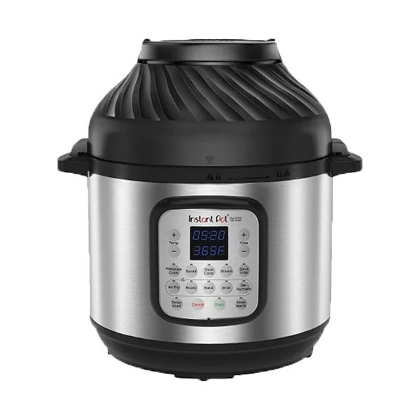 Instant Pot Duo Crisp 8+ 11-i-1 Airfryer, rostfri.