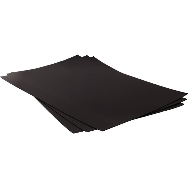 Mellanstycken | Plast | 250g | 1150x750 mm | Svart