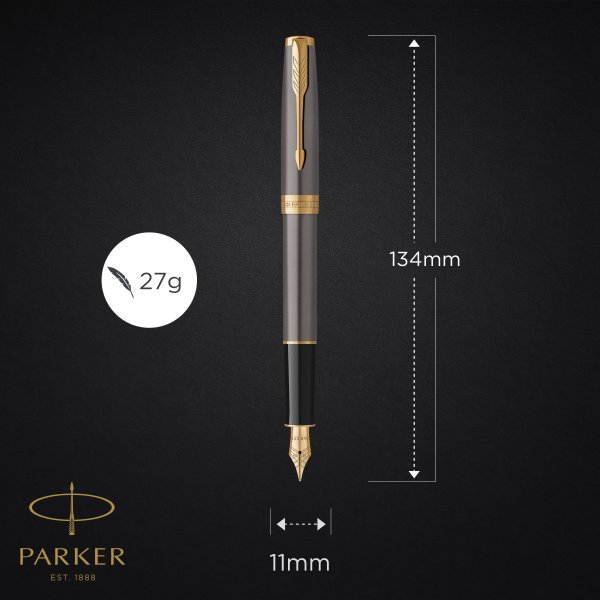 Parker Sonnet Grey GT reservoarpenna | M