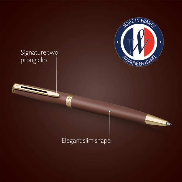 Waterman Hemisphere Koppar Röd Kulspetspenna | M
