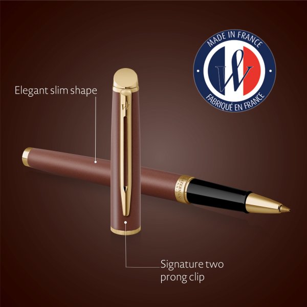 Waterman Hemisphere Copper Red Rollerball | F
