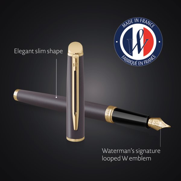Waterman Hemisphere Lava Black reservoarpenna | F