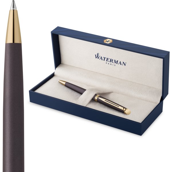 Waterman Hemisphere Lava Black Kulspetspenna | M