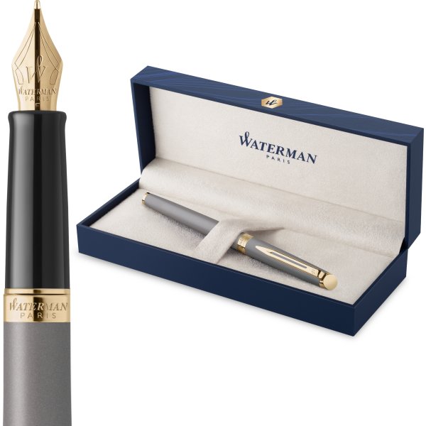 Waterman Hemisphere Stengrå reservoarpenna | M