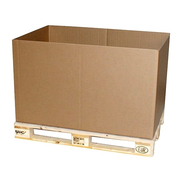 Pallcontainer | Botten med spår | 1180x780x700 mm