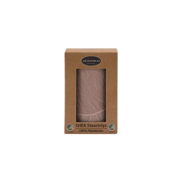 Blockljus, Shea-stearin, 6,7x10 cm, Lavendel