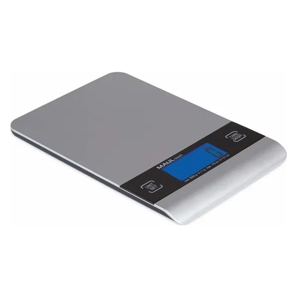 Maul 1635095 elektronisk pappersvikt, 5 kg, silver