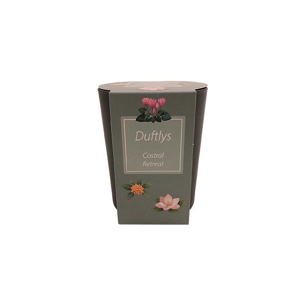 Doftljus i glas, 7,4x8,6 cm, Costral Retreat