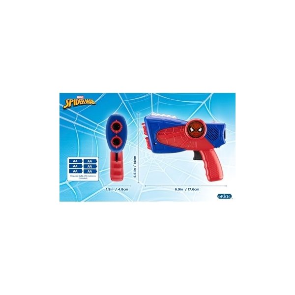 eKids Spiderman Laser Tag Blasters 2-spelar set