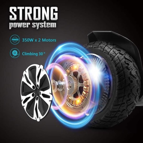 GoRunner Hummer 4.0 Urban Segboard, svart