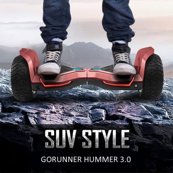 GoRunner Hummer 4.0 Urban Segboard, army grön