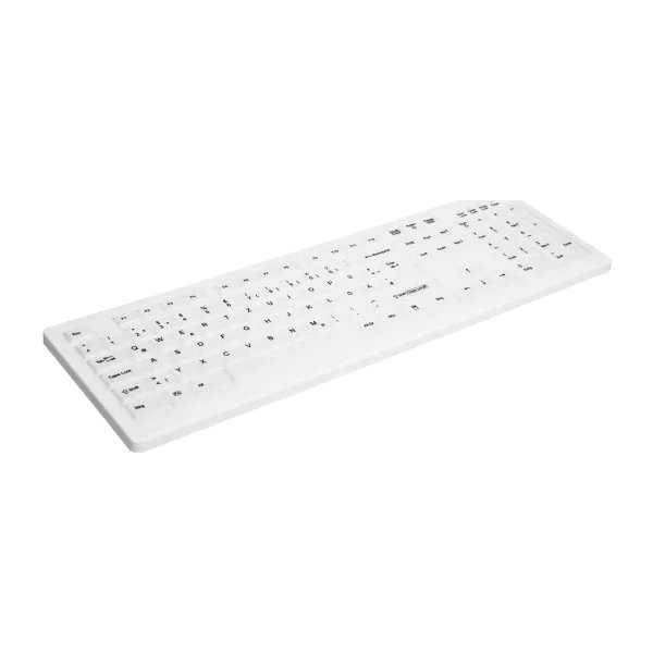 Cherry AK-C8100 medicinskt tangentbord, vit