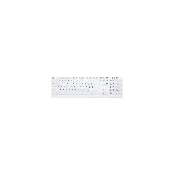 Tangentbord Cherry MedicalKey AK-C8100, vit