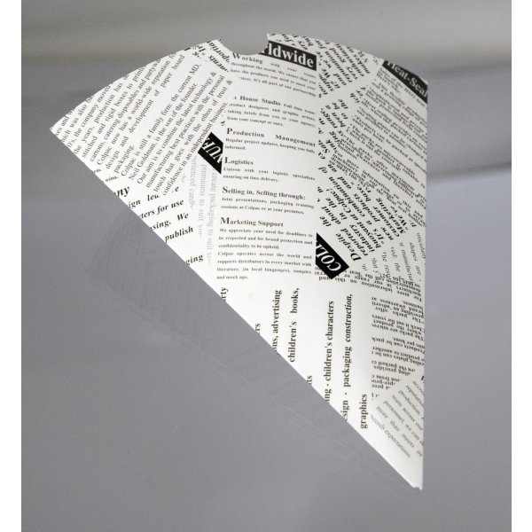 Strut, 18,2x18,2 cm, tidningspapperstryck, 1000st