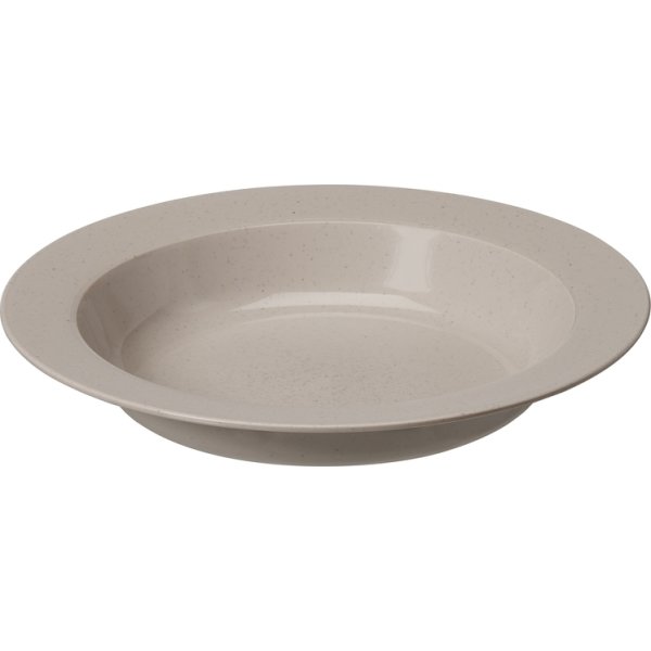 GastroMax djup tallrik, BIO, gråbrun, Ø22 cm