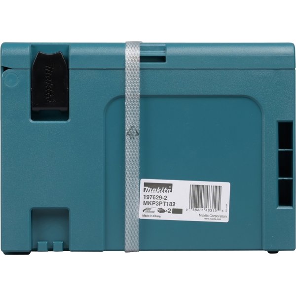 Makita Batteripaket LXT, 5,0Ah, 2 x BL1850B+DC18RD