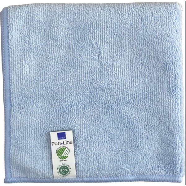 Mikrofibertrasa 32 x 32 cm Blå