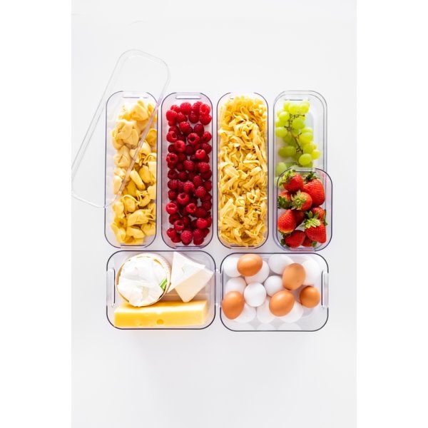 Compact Clear förvaringslåda Slim, 1,3 L