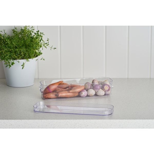 Compact Clear förvaringslåda Slim, 1,3 L