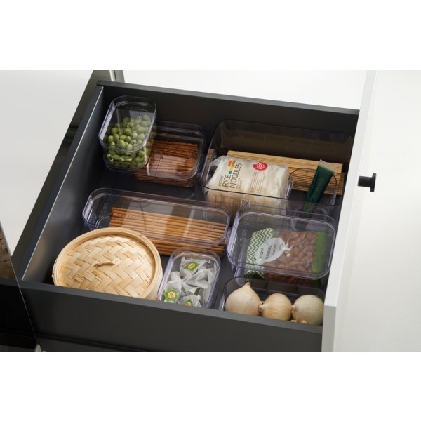 Compact Clear förvaringslåda XS, 0,6 L