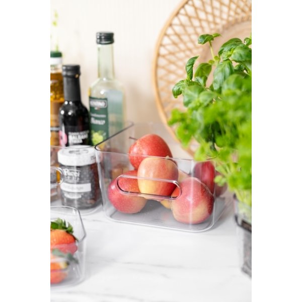 Compact Clear förvaringslåda Square M, 3,6 L