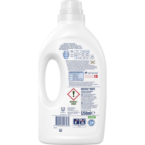 Neutralt flytande tvättmedel | White | 1 l