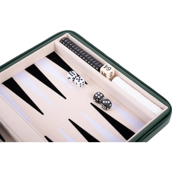 Brädspel Backgammon Reseset 23x18 cm