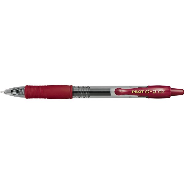 Pilot G-2 Rollerball | M | Mörkröd