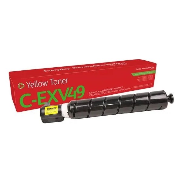 Xerox C-EXV49 Everyday lasertoner, gul