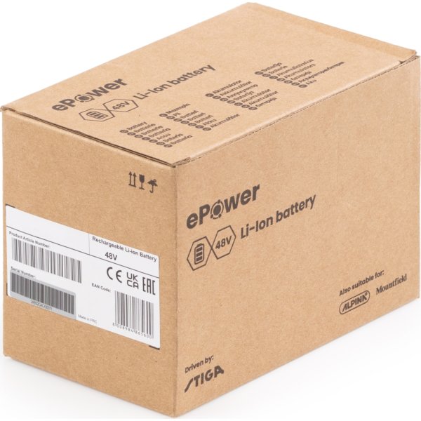 STIGA batteri, 48V, 5,0 AH