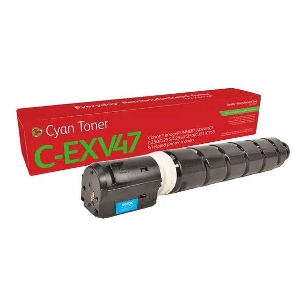 Xerox C-EXV47 Everyday lasertoner, cyan
