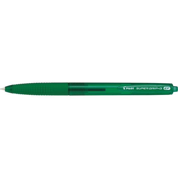 Pilot Super Grip G Kulspetspenna | EF | Grön