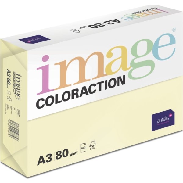 Image Coloraction A3 80 g | 500 ark | Majsgul