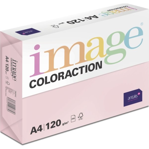 Image Coloraction A3 80 g | 500 ark | Ljusrosa
