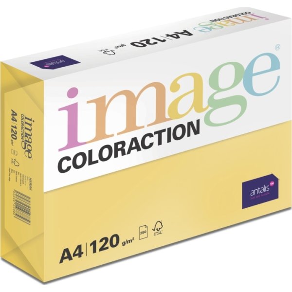 Image Coloraction A4 120 g | 250 ark | Solgul