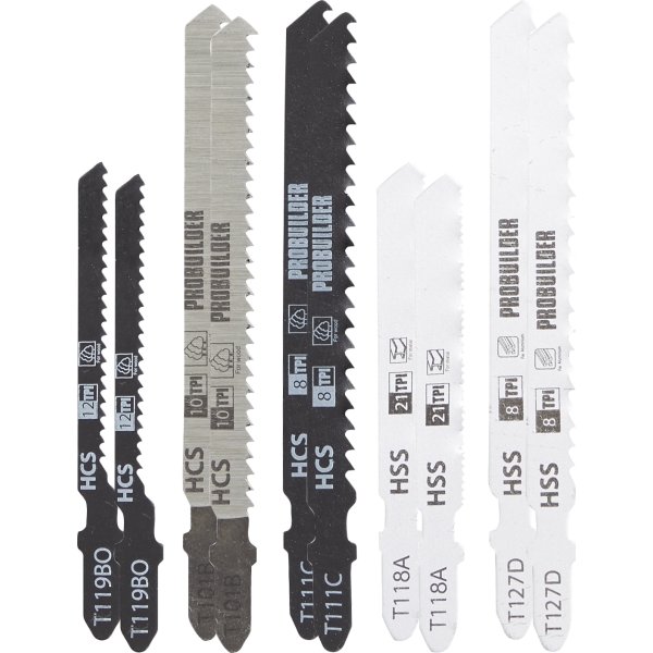 Probuilder sticksågsblad, 10 stycken