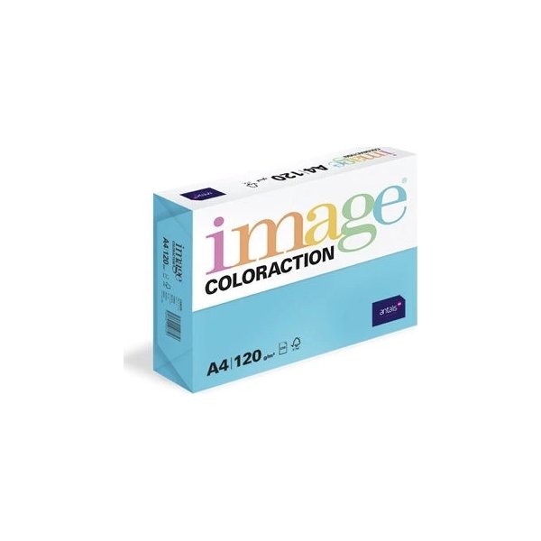 Image Coloraction A4 120 g | 250 ark | Turkos