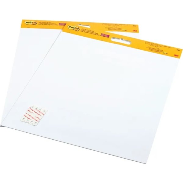 Post-it Flipoverpapper WallPad, 58x51 cm, 2 block
