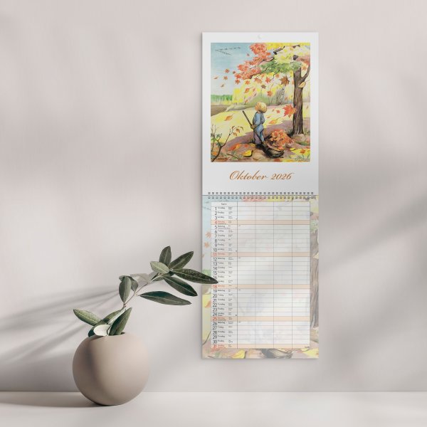 Burde 2026 Familjekalender, Kerstin Frykstrand