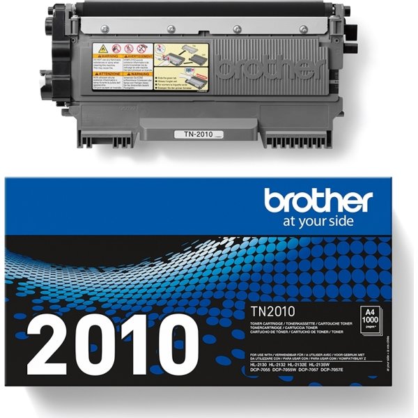 Lasertoner Brother TN2010 Svart 1000 sidor
