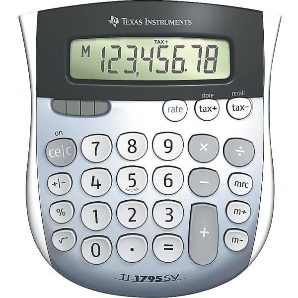 Texas Instruments TI-1795 SV bordsräknare
