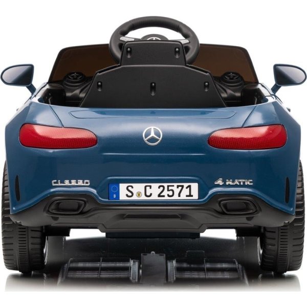 Elbil Mercedes CLS 350 barnbil, 12V, blå