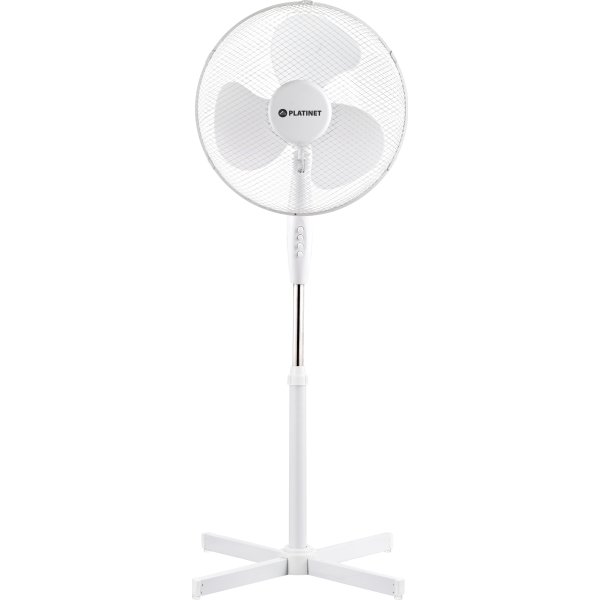 Platinet 16''-fläkt 40CM (40W), vit
