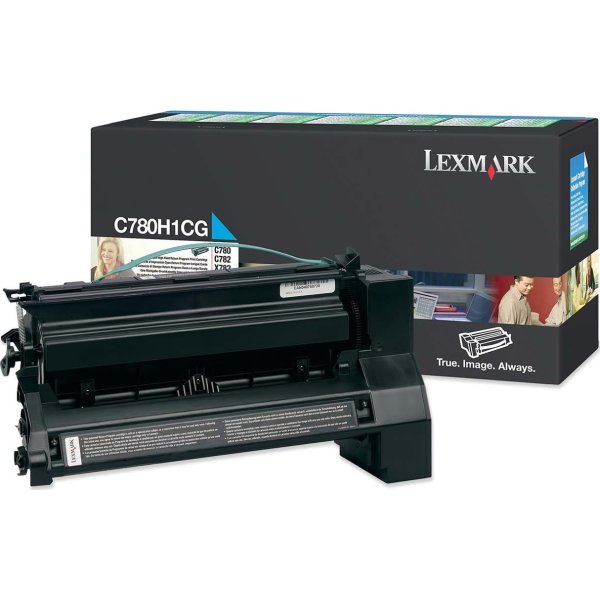 Lasertoner Lexmark C780H1CG Blå 10 000 sidor