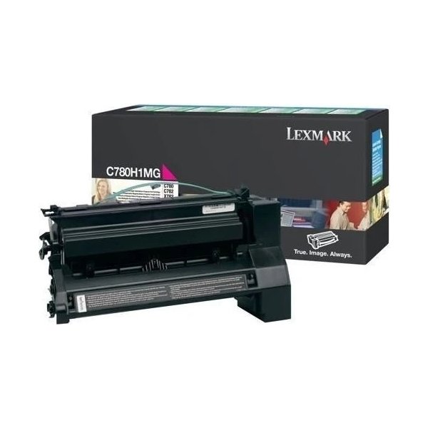 Lasertoner Lexmark C780H1MG Röd 10 000 sidor