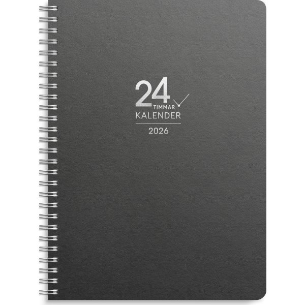 Burde 2026 Kalender, 24 h